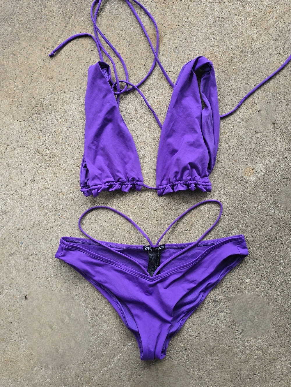 Zara purple goddness Bikini